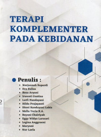 Terapi Komplementer Pada Kebidanan